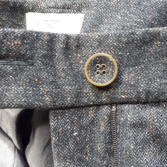 LOFT by Ann Taylor Brown Tweed Dress Pants size 2 - Picture 3 of 8